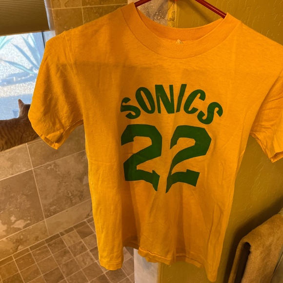 1979 Seattle Sonics Pepsi Hotshot Tshirt